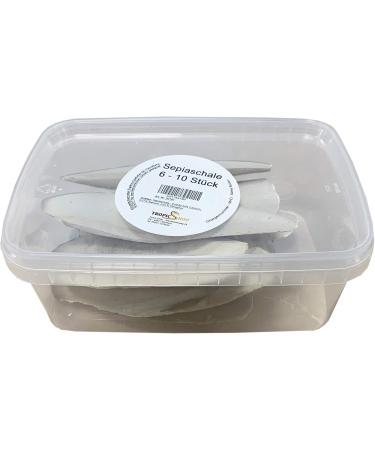 Premium Tropic Shop Sepia Shell Pack - 100% Pure Calcium Supply for Reptiles & Birds | 6-12 Pieces (100g) - Health-Promoting Minerals - Buy Online on GoSupps.com