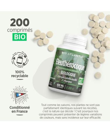 Eleutherococcus Bio - 400mg - 200 tablets - Buy Online on GoSupps.com