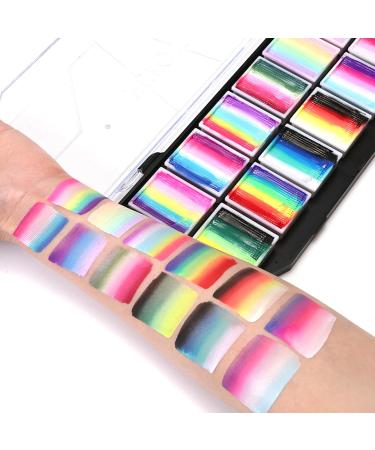 Face Palette - 251 g for Body Washable Makeup Suit with 12 Colours | for Face for and Adults Enhances Creative Expression So - Buy Online on GoSupps.com