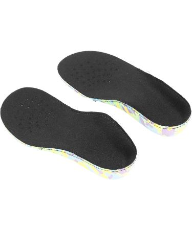 Plantar Fasciitis Insoles - Orthopedic Black Deep Heel Cup with Shock Absorption | Nonslip Comfort for Foot Pain Relief (Size 30 - Buy Online on GoSupps.com