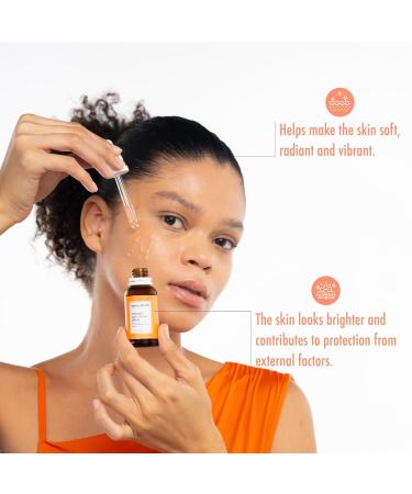 Maruderm S rum la Vitamine C pour claircir Raffermir Hydrater | S rum Anti- ge Peau clatante Correction des Taches Sombres (30 ML) - Buy Online on GoSupps.com