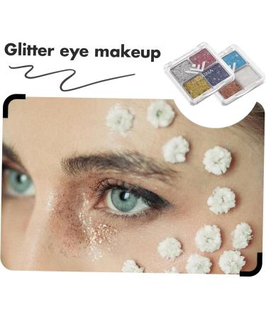 NULYLU 2pcs Glitter Eye Makeup Eyeshadow for Women Eyeshadows Sparkly Eyeshadow Eye Shadow for Women - Buy Online on GoSupps.com
