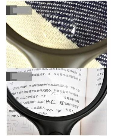 Professional Handheld Reading Optical Loupes/with 3 Led Lights 138Mm Large Lens Full of Stars - Buy Online on GoSupps.com