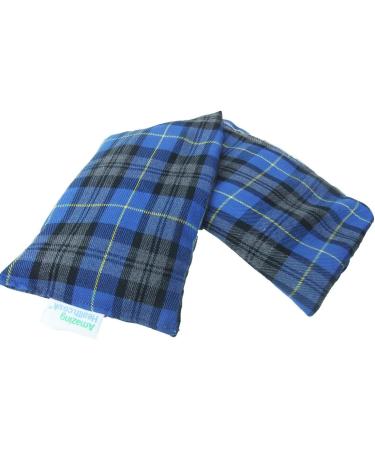 Unscented Microwave Wheat Bag-UK Made - Non Scented Royal Blue Tartan Cotton Made in Britain (Pack of 2) Blue 1 Count (Pack of 2) - Buy Online on GoSupps.com