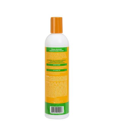 Cantu Avocado Curl Activator Cream - 12 oz | Infused with Avocado Oil & Shea Butter - Buy Online on GoSupps.com