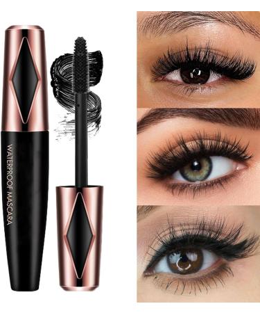 Mascara Makeup Black Waterproof Formula Washable Lash Mascara Smudge-Proof Long-Lasting Wear Travel-Friendly Adore the Long-Lasting Power 5.12x0.39x0.39in - Buy Online on GoSupps.com