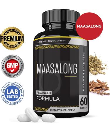 Justified Laboratories (2 Pack Maasalong Advanced Men's Health Formula 120 Capsules - Buy Online on GoSupps.com