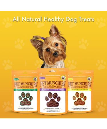 Pet Munchies Venison & Beef Liver Dog Training Treats Grain Free Tasty Bites with Natural Real Meat Low in Fat 50g Venison 1 count (Pack of 1) - Buy Online on GoSupps.com