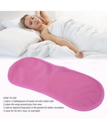 Adjustable Castor Oil Neck Wrap - Thyroid Detox Casting Oil Drop Pack | Waterproof Reusable & Less Dirt - Purple - Buy Online on GoSupps.com
