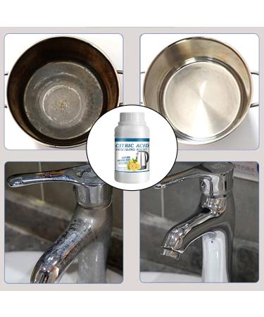 Hard Water Stain Remover | Cleaning Descaler - 8.8fl.oz Natural Fast Acting Eco-Friendly Pure Multifunctional Hard Water Stain Remover for Water Mineral Build-up Klufo - Buy Online on GoSupps.com