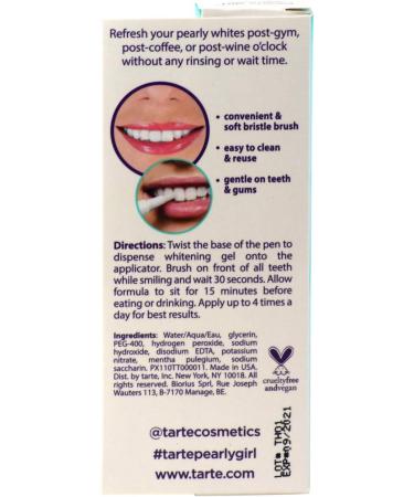 Tarte Pearly Girl Vegan Teeth Whitening Pen - Brighten Your Smile Naturally - Buy Online on GoSupps.com