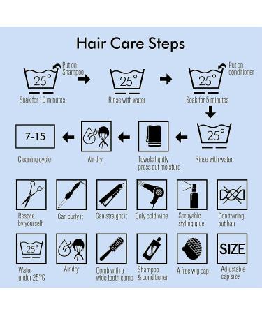 70s Brown Highlight Disco Wig - Farrah Fawcett Vintage Synthetic Wig for Women - Cosplay Costume Hair - Buy Online on GoSupps.com