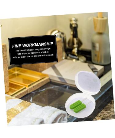 DOITOOL 16 Pcs Ice Cream Chew Stick Mouthguard with Grip Handles - Jaw Training Teether Chewies for Teeth Guard Fixing Stick - Snack Assorted Color - Buy Online on GoSupps.com