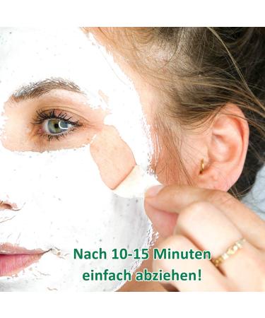 Puremetics Spirulina Peel-Off Mask | 100% Natural Vegan & Plastic-Free | Anti-Acne Solution for Oily Skin | Zero Waste Natural Cosmetics (65g - 7 Applications) - Buy Online on GoSupps.com