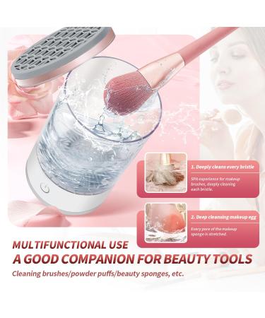 Electric Makeup Brush Cleaner - Automatic & Portable | Fits All Brush Sizes | Perfect Gift for Wife & Girlfriend - Buy Online on GoSupps.com