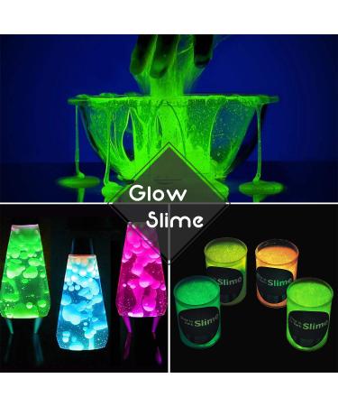 10-Pack Glow in The Dark Pigment Powder for DIY Crafts - Luminous Epoxy Resin Color Dyes - Skin Safe, Long Lasting, Self Glowing - for Slime, Nail Art, Painting - 0.4oz Each - Buy Online on GoSupps.com