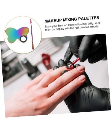  FRCOLOR FRCOLOR Elegant Makeup Palette with Mixing Tray and Spatula for Foundation and Nail Art - Buy Online on GoSupps.com