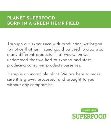 Planet Superfood Organic Hulled Hemp Seeds 175g - Vegan Omega 3 6 Protein Snack - Keto Gluten-free Single Bag - Buy Online on GoSupps.com