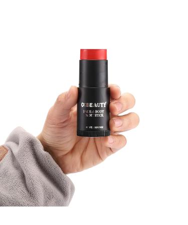 CCbeauty Devil Red Face Paint Stick - Non-Toxic SFX Makeup for Halloween Cosplay - Professional FX Body Paint Kit with Sponge - Buy Online on GoSupps.com