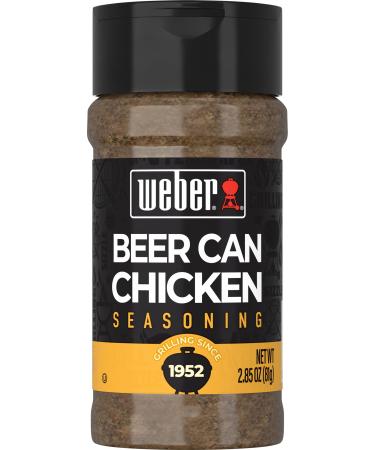 Weber Seasoning Beer Can Chicken 2.85 Ounce Jar (3 Pack)