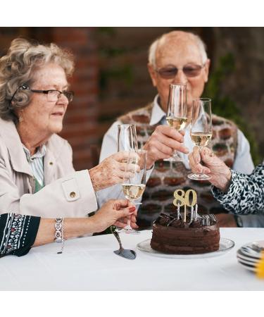 48Pcs 80th Birthday Cupcake Toppers Glitter Hello 80 Cupcake Topper 80 Fabulous Eighty Cupcake Picks for Happy 80th Birthday Wedding Anniversary Party Cake Decorations Supplies Champagne Gold 80th Champagne Gold - Buy Online on GoSupps.com