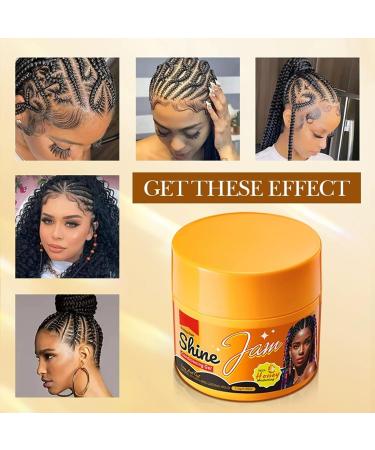 Crsetmyth Shine n Jam Conditioning Gel 113g Glattende Cr me Gel Haar Glanz Wachs Schnell Trocknend Haar Styling Cr me Shine N Jam Gel for braids great for taming fringes ponytails z - Buy Online on GoSupps.com