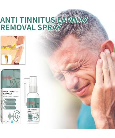 Tinnitus Relief Spray - Ear Ringing Relief for Ear Health Care 30ml 2pc - Buy Online on GoSupps.com