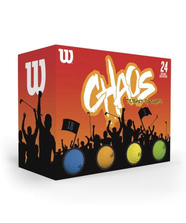 Wilson Chaos Golf Balls Version 2 Multi