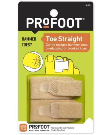 ProFoot Toe Straight Hammertoe Wrap 1 pair (Pack of 4)