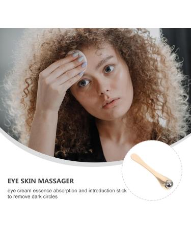ARTIBETTER Appareil de Massage Oculaire Anti-rides en M tal Dor B tonnet de Soin pour Yeux Fatigu s Outil de Massage Facial Portable pour Voyage et D tente - Buy Online on GoSupps.com