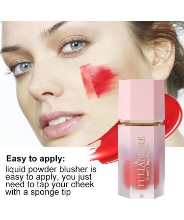 Liquid for Cheeks - Waterproof Super Dewy Liquid Stick Cream Face Natural Smudgeproof Long-Wearing Cream for Lips Eyes Cheek Fanelod 04# - Buy Online on GoSupps.com