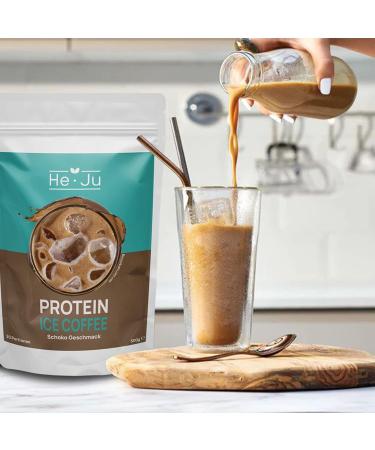 Protein Coffee with Chocolate Taste 500g - High Protein Sugar-Free Hot & Cold Edible 20 Portions | Delicious Protein Ice Cream Coffee for a Protein-Rich Diet - Buy Online on GoSupps.com