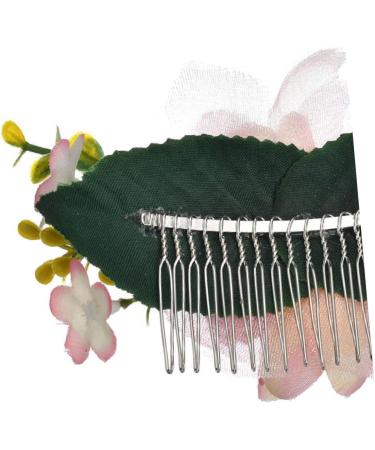 FRCOLOR 1pc Tiara Hair Fork Bridal Hair Clip Bridal Headpiece Hair Pin Wedding Crown Flower Hair Comb Wedding Hair Decoration Floral Hair Comb Hair Comb Clip Bride Hair Accessories Flowers - Buy Online on GoSupps.com