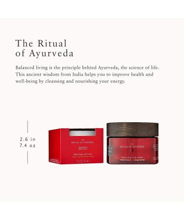 RITUALS Ayurveda Rebalancing Body Cream & Refill Set - Skin Moisturizer with Sunflower Oil, Sweet Almond Oil & Himalaya Honey - 14.8 Fl Oz - Buy Online on GoSupps.com