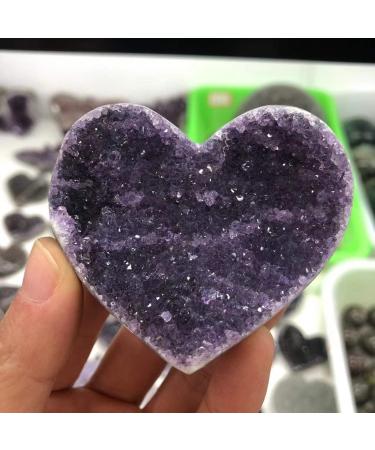 Natural Dream Amethyst Love Cluster Reiki Quartz Crystal Suitable for Home Raw Stones and Minerals Home Goods 300-400g - Buy Online on GoSupps.com