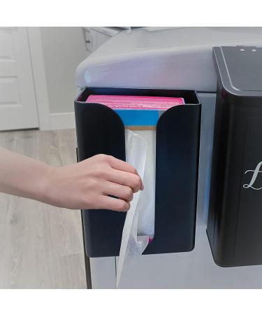 Dryer Sheet Holder - Magnetic Fabric Softener Sheet Dispenser (Matte Black) - Buy Online on GoSupps.com