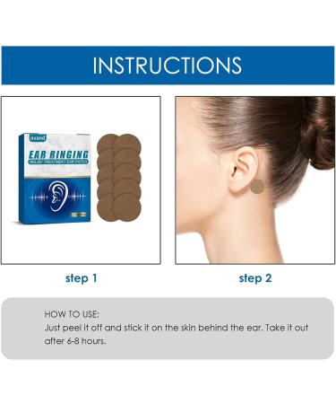 Herbal Tinnitus Relief Patches - Earache Relief, Improved Hearing & Circulation - Buy Online on GoSupps.com
