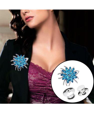 50 PCS Silver Metal Locking Pin Backs - Secure Pin Keepers Clasp - Buy Online on GoSupps.com