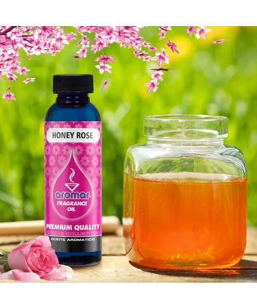 AROMAR Honey Rose Premium Fragrance Oil - 2oz Aromatic Oil for International Shipping - Buy Online on GoSupps.com