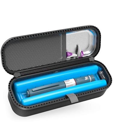 SHBC Upgraded Cold Effect PCM Insulin Pen Carrying Case Portable Medical Cooler Bag for Diabetes Convenient to Changing Needles with Each Injection