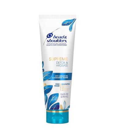 Buy Head & Shoulders Supreme Detox & Hydrate Conditioner - Coconut | 9.4 Fl Oz | International Shipping Available - Buy Online on GoSupps.com