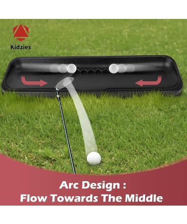KIDZIES Large Golf Ball Tray - 50 Ball Capacity - Durable Holder for Range & Home Training - All-Weather Golf Balls Container - Buy Online on GoSupps.com