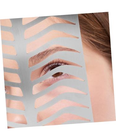 FOMIYES Eyebrow Template Mold Eyebrow Ruler Stencils Eyebrow Stencil Lip Stencil Eyebrow Trimming Lip Makeup - Buy Online on GoSupps.com