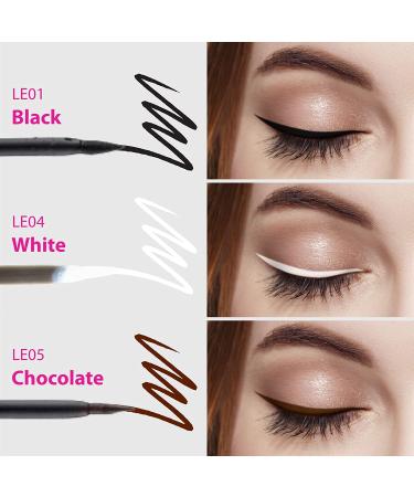 Ruby Kisses Classic Liquid Eyeliner 3 PACK - Smudgeproof & Long Lasting Eye Makeup Set - Buy Online on GoSupps.com