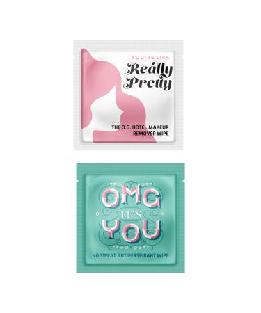 LA Fresh Personal Care Bundle Deal- Makeup Remover Facial Cleansing 50 Wipes & Antiperspirant Wipes 50 ctPowerful Wetness And Odor Protection Perfect For On The Go Gym Bag Purse Individually Wrappe