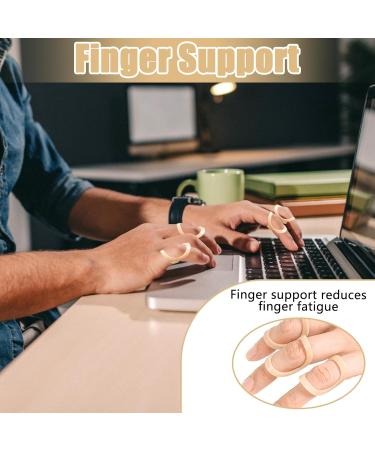 10 Pcs Oval Finger Splints Set - Thumb & Finger Protectors for Arthritis Pain Relief - Knuckle Protection - 5 to 9 Sizes Available - Buy Online on GoSupps.com