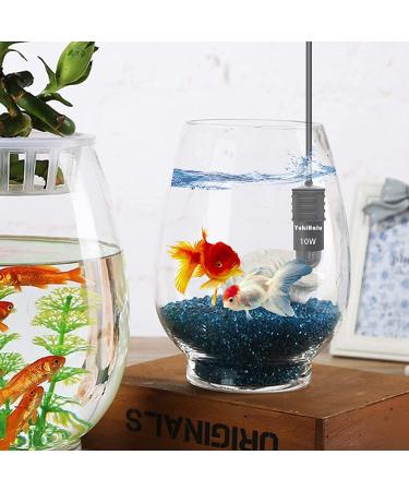 YukiHalu 10W/20W/30W Mini Aquarium Heater with Thermometer & Controller - LED Display, Ideal for 0.5-3 Gallon Tanks (USB Powered) - Buy Online on GoSupps.com