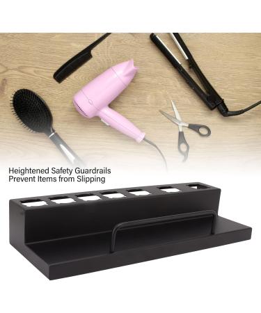 Hair Dryer Holder Electric Hair Dryer Rack Hair Dryer Holder Wall Mounted Curling Iron Storage Holder for Flat Irons Hair Straighteners - Buy Online on GoSupps.com