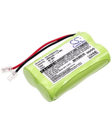 AA x 2 600mAh Battery Compatible with AA x 2 2.4V