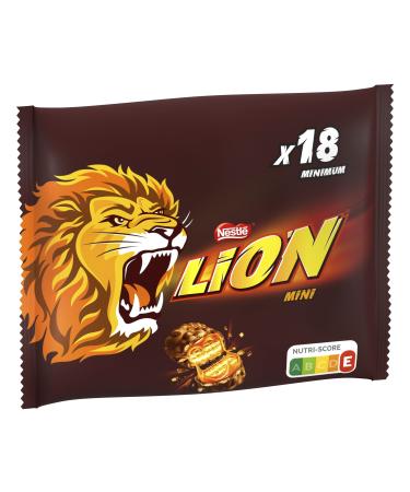 Lion Mini Chocolate Bars 350g Bag